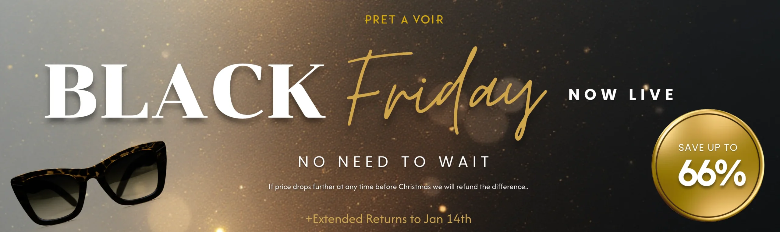 عرض موقع النظارات البريطاني الشهير pretavoir