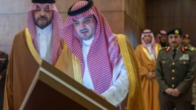 وضع حجر أساس مقر "الأمن البيئي" بالحدود الشمالية