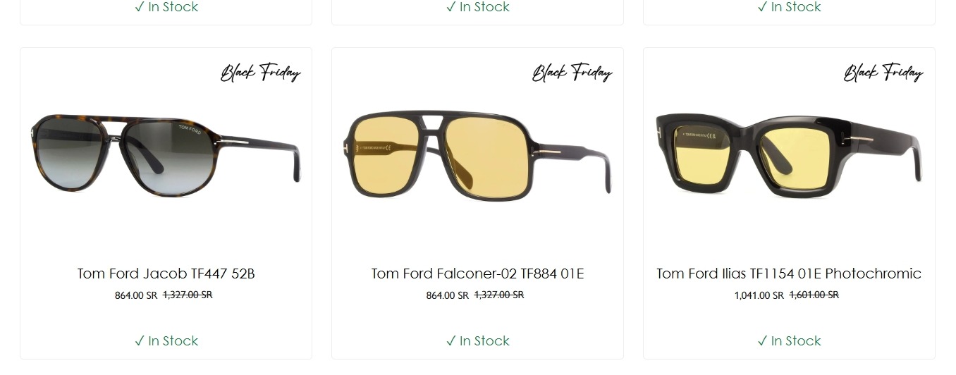 عرض موقع النظارات البريطاني الشهير pretavoir