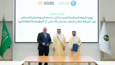 توقيع 3 اتفاقيات لتعزيز استخدام المياه المجدّدة