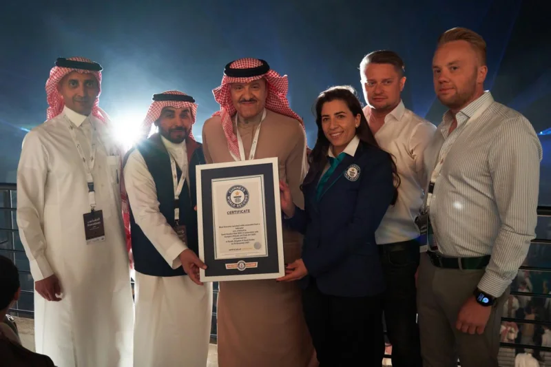 معرض الطيران السعودي 2025 يدخل موسوعة غينيس معرض الطيران السعودي 2025 يدخل موسوعة غينيس
