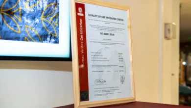 "جودة الحياة" تحصد شهادة "ISO" العالمية