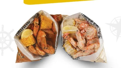 عرض مطاعم شرمب كابشن