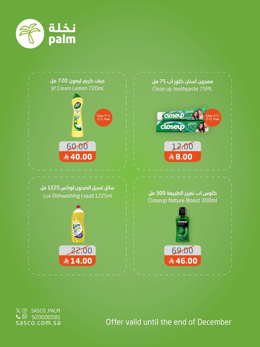 عروض نخلة ساسكو