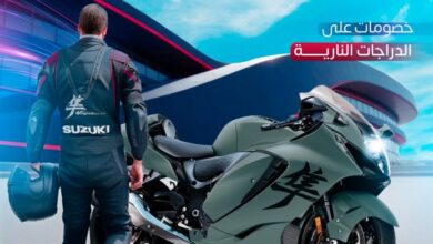 عرض سوزوكي باريان للدراجات النارية