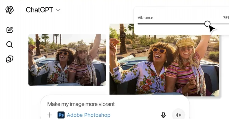 أدوبي تُضيف أدواتها الرسومية لـ "ChatGPT" أدوبي تُضيف أدواتها الرسومية لـ "ChatGPT"