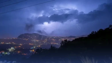 "الأرصاد": برد ورياح وأمطار على معظم المناطق حتى الخميس