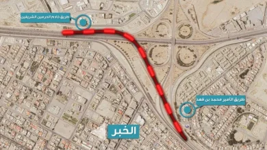 رفع كفاءة جسور طريق الأمير محمد بن فهد بالظهران