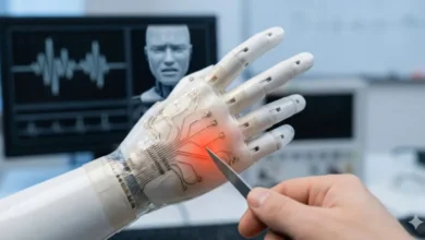 الصين تطوّر جلدًا يمكّن الروبوتات من استشعار الألم