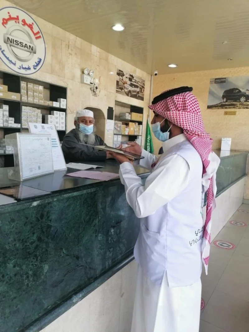 ضبط 123 حالة اشتباه في التستر التجاري خلال ديسمبر ضبط 123 حالة اشتباه في التستر التجاري خلال ديسمبر